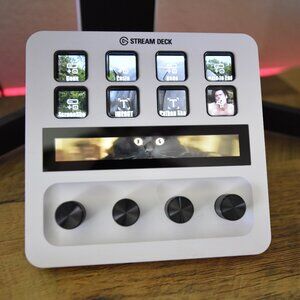 Elgato Stream Deck + White, Used, In-Box, all accessories
